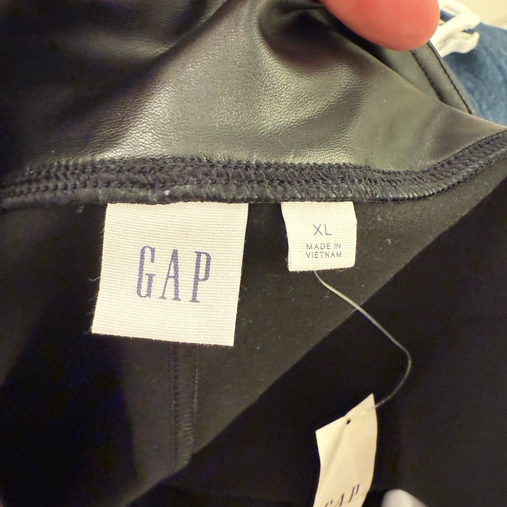 GAP Faux Leather Leggings